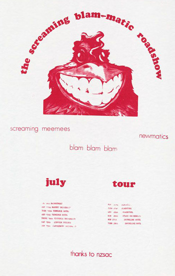 Screaming Blam-matics Poster